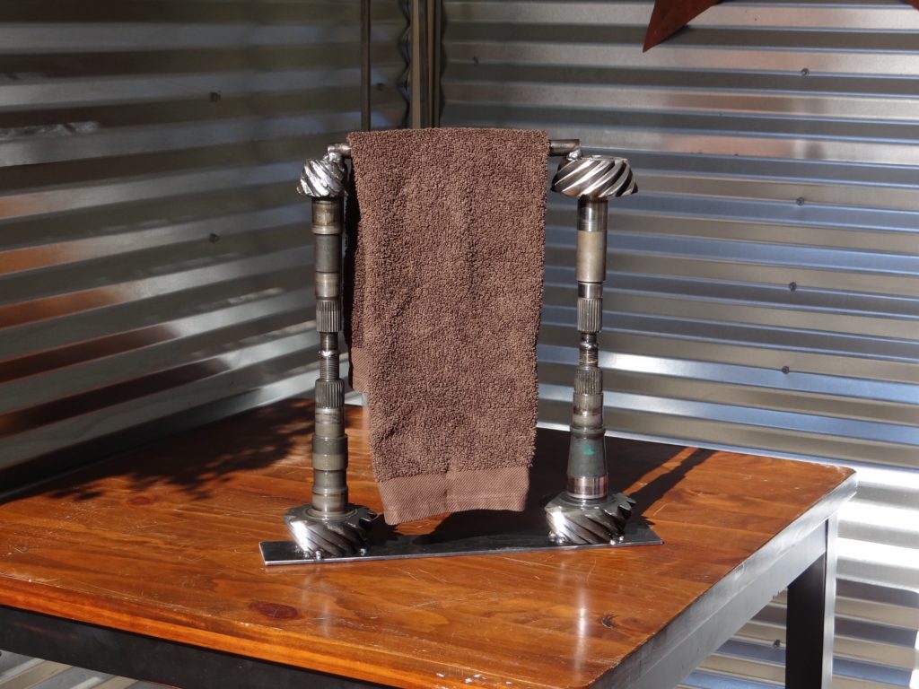 Towel holder for bathroom.