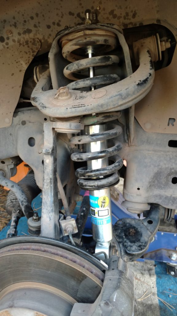 1st gen Tundra Bilstein strut installed