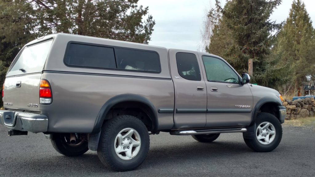 2" lifted 1st gen Tundra ready to go back to its owner. He is going to be stoked!